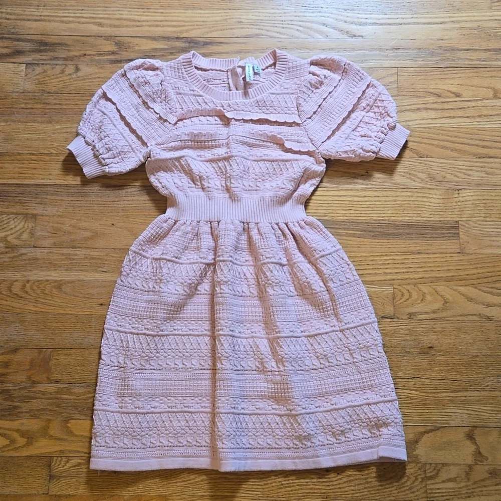 Janie And Jack The Heights short sleeve knit sweater dress